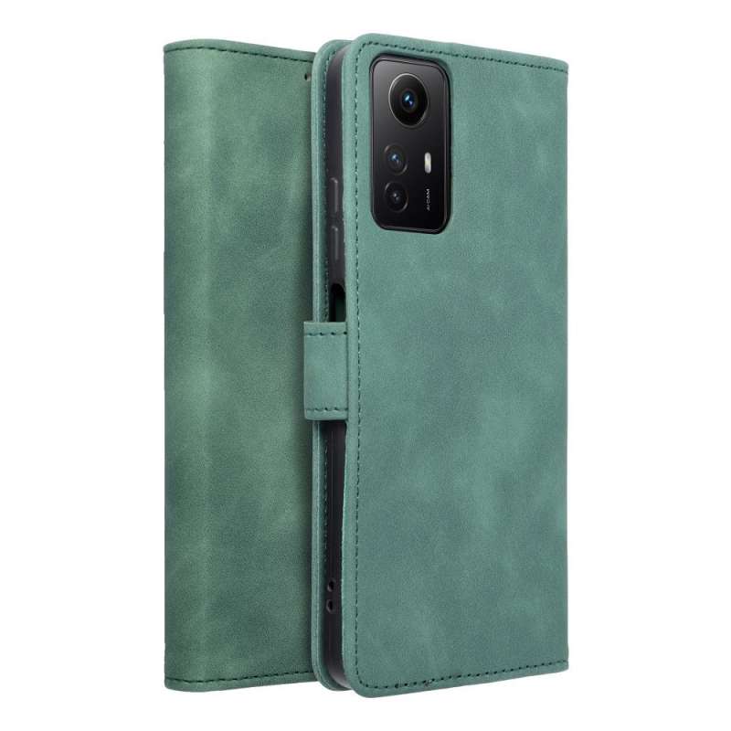 SPOTT-GR Tender Book Case - Θήκη Πορτοφόλι για Xiaomi Redmi Note 12S - Πράσινη