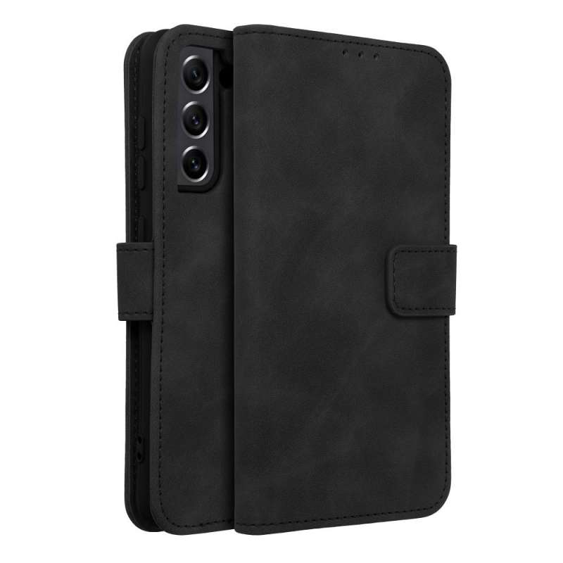 SPOTT-GR Tender Book Case - Θήκη Πορτοφόλι για Samsung Galaxy S21 FE - Μαύρη
