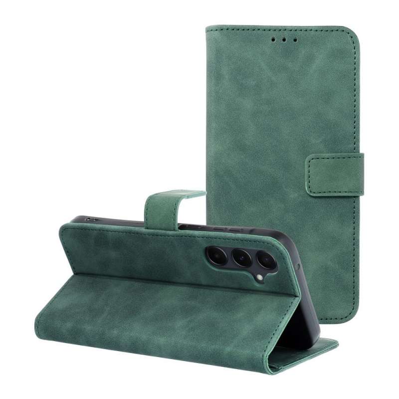 SPOTT-GR Tender Book Case - Θήκη Πορτοφόλι για Samsung Galaxy A55 5G - Πράσινη