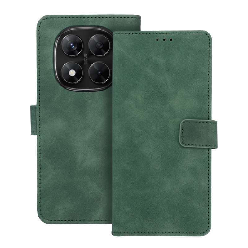SPOTT-GR Tender Book Case - Θήκη Πορτοφόλι για Xiaomi Redmi Note 14 Pro 4G - Πράσινη