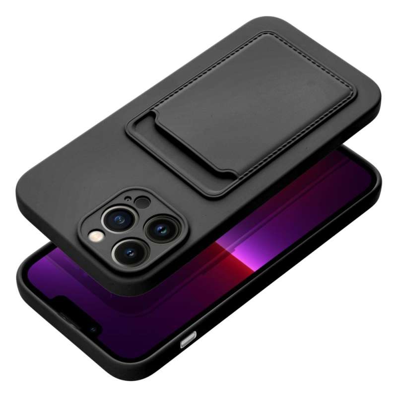 SPOTT-GR Card Matte Case - Θήκη Ματ για Apple iPhone 13 Pro Max - Μαύρη
