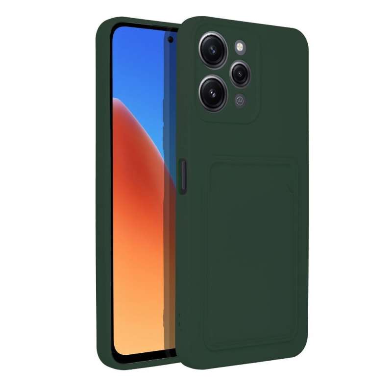 SPOTT-GR Card Matte Case - Θήκη Ματ για Xiaomi Redmi 12 4G - Πράσινη