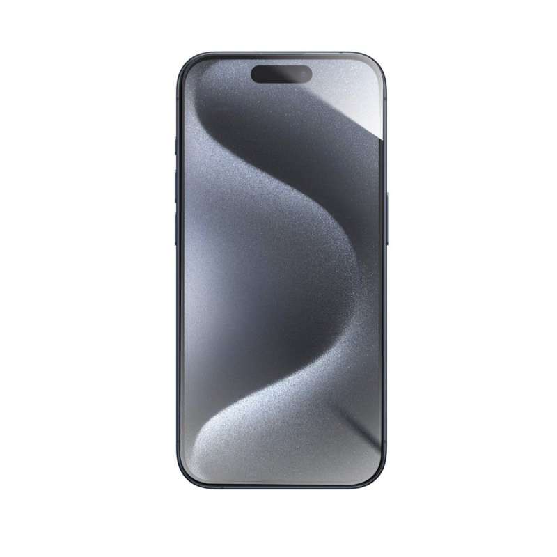 SPOTT-GR Forcell Flexible Nano Glass - Εύκαμπτο Τζαμάκι Οθόνης για Apple iPhone 15 Pro με Μαύρο Περίγραμμα