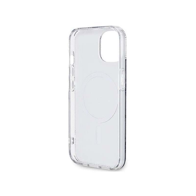 SPOTT-GR GUESS - Θήκη για Apple iPhone 15 Plus με Υποστήριξη MagSafe GUHMP15MHGCUSTGK (IML GCUBE) - Μαύρη