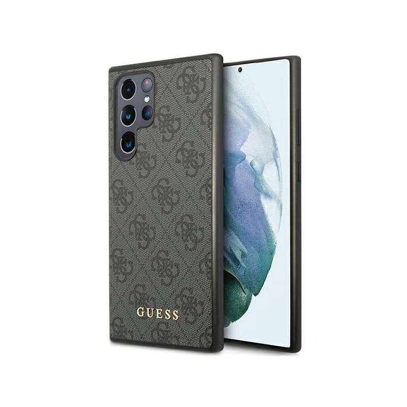 SPOTT-GR GUESS - Θήκη για Samsung Galaxy S24 Ultra GUHCS24LG4GFGR (Classic logo) - Μαύρη