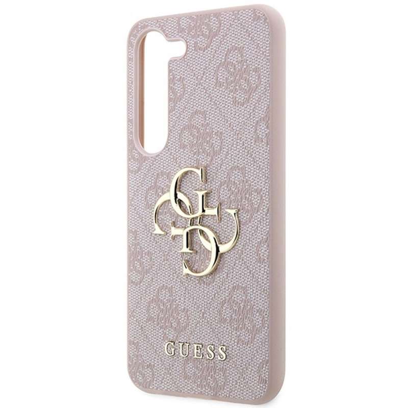 SPOTT-GR GUESS - Θήκη για Samsung Galaxy A35 5G (4G Big Metal Logo) - Ροζ