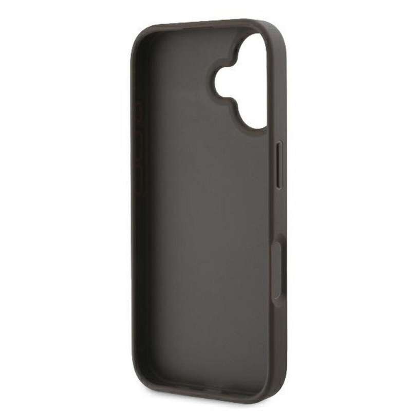 SPOTT-GR GUESS - Θήκη για Apple iPhone 16 GUHCP16S4GMGBR (Big 4G Logo Classic) - Καφέ