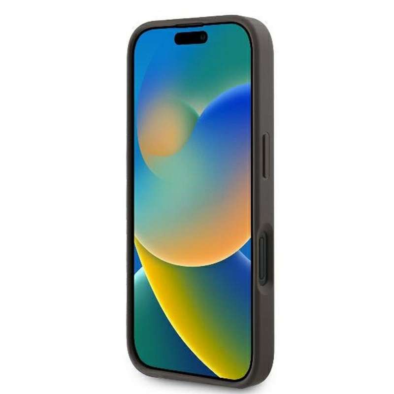 SPOTT-GR GUESS - Θήκη για Apple iPhone 16 GUHCP16S4GMGBR (Big 4G Logo Classic) - Καφέ