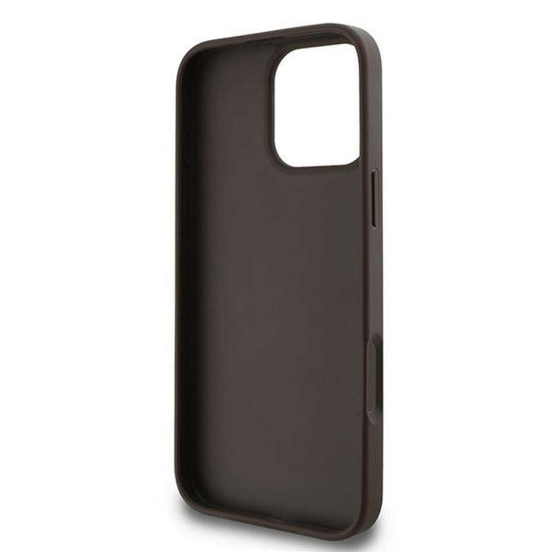 SPOTT-GR GUESS - Θήκη για Apple iPhone 16 Pro GUHCP16L4GMGBR (Big 4G Logo Classic) - Καφέ