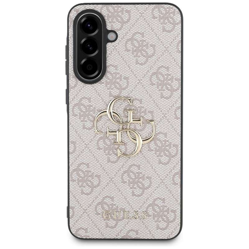 SPOTT-GR GUESS - Δερμάτινη Θήκη για Samsung Galaxy A36 5G (Big 4G Logo Classic) - Ροζ