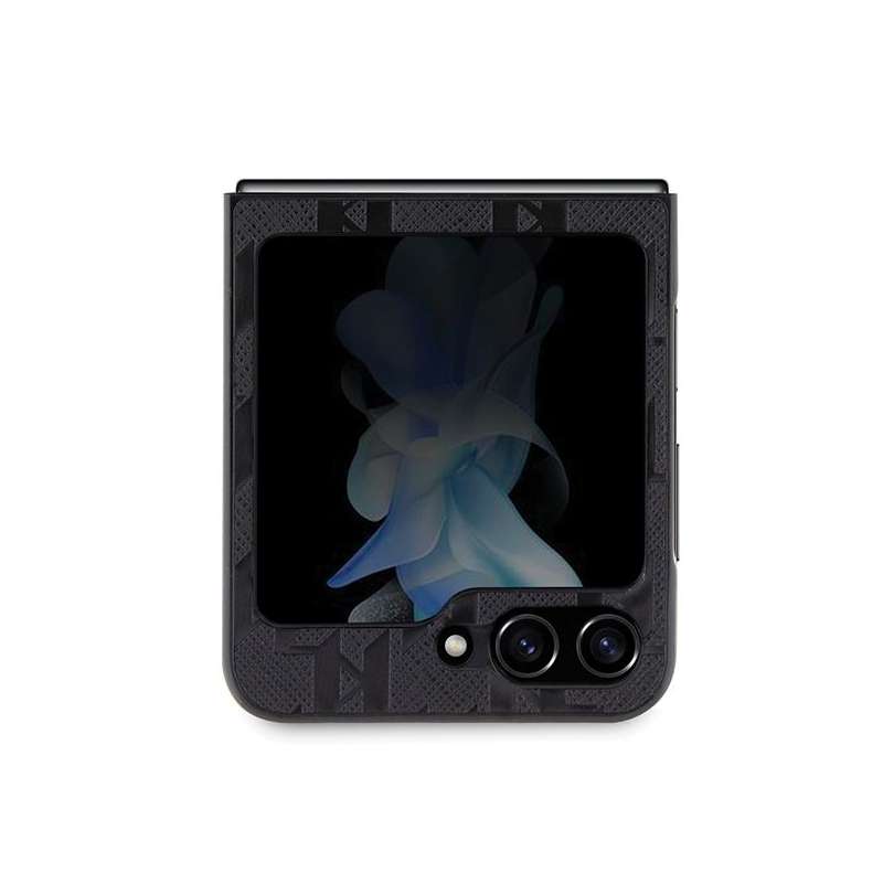SPOTT-GR Karl Lagerfeld - Θήκη για Samsung Galaxy Z Flip 5 (Saffiano Mono Choupette PIN) - Μαύρη