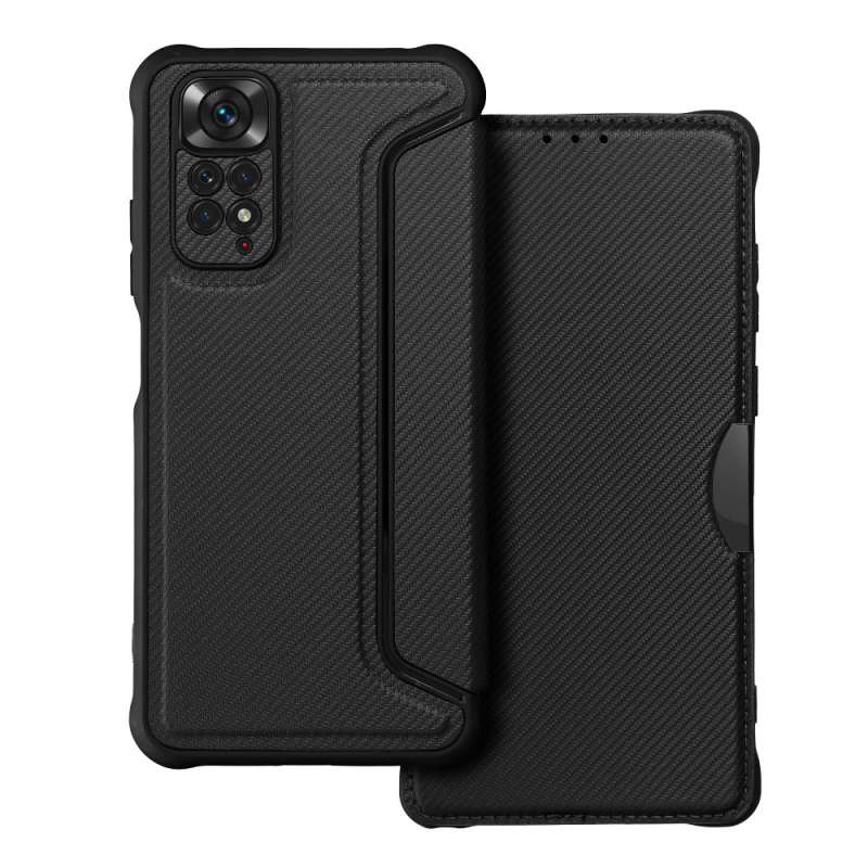 SPOTT-GR Razor Book Case - Θήκη Πορτοφόλι για Xiaomi Redmi Note 11 / 11S - Μαύρη