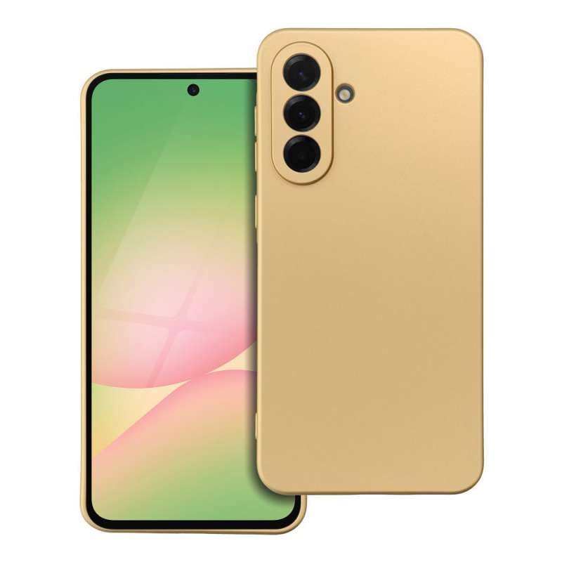 SPOTT-GR Metallic Case - Θήκη Σιλικόνης για Samsung Galaxy A56 5G - Χρυσή