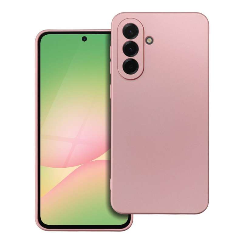 SPOTT-GR Metallic Case - Θήκη Σιλικόνης για Samsung Galaxy A56 5G - Ροζ