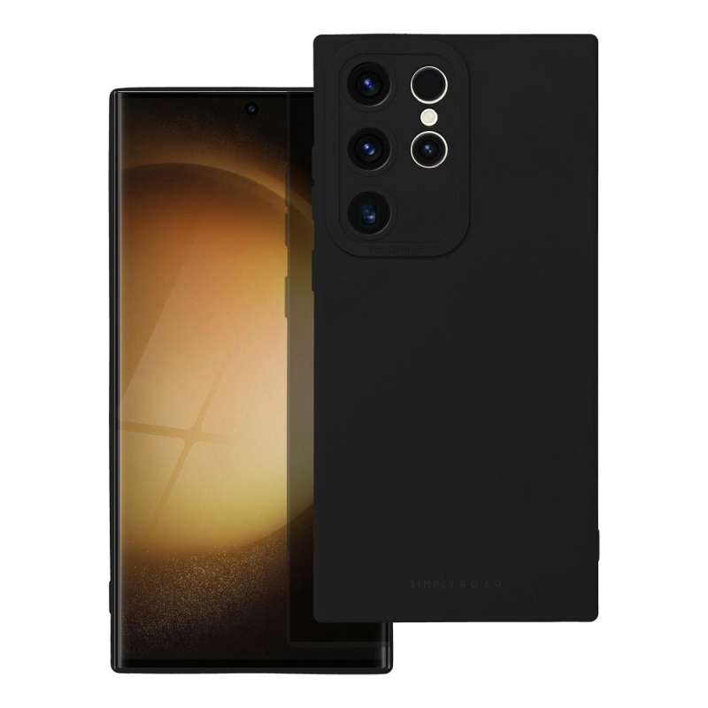 SPOTT-GR ROAR Luna Case - Θήκη Σιλικόνης για Samsung Galaxy S23 Ultra - Μαύρη