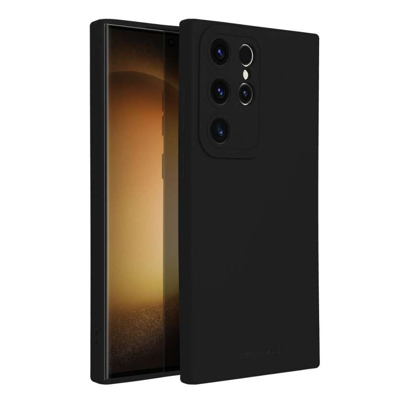 SPOTT-GR ROAR Luna Case - Θήκη Σιλικόνης για Samsung Galaxy S23 Ultra - Μαύρη