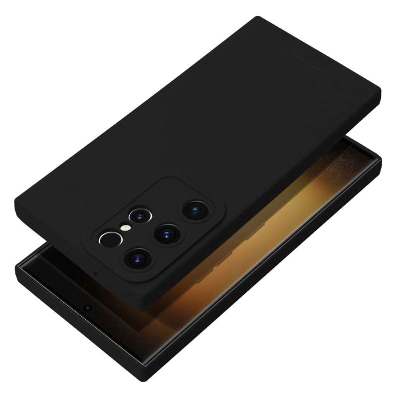 SPOTT-GR ROAR Luna Case - Θήκη Σιλικόνης για Samsung Galaxy S23 Ultra - Μαύρη