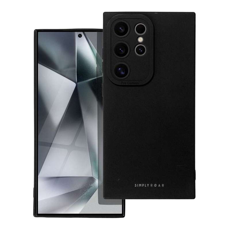 SPOTT-GR ROAR Luna Case - Θήκη Σιλικόνης για Samsung Galaxy S24 Ultra - Μαύρη