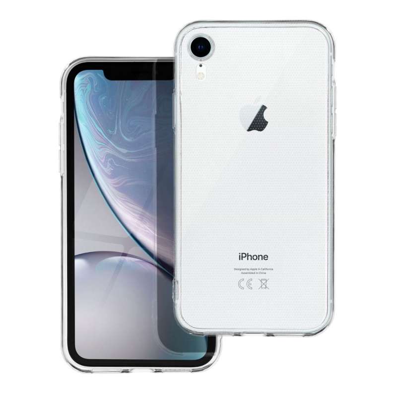 SPOTT-GR Απλή Διάφανη Θήκη Σιλικόνης 2mm για Apple iPhone 11 / XR