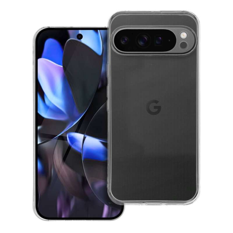 SPOTT-GR Απλή Διάφανη Θήκη Σιλικόνης 2mm για Google Pixel 9 XL