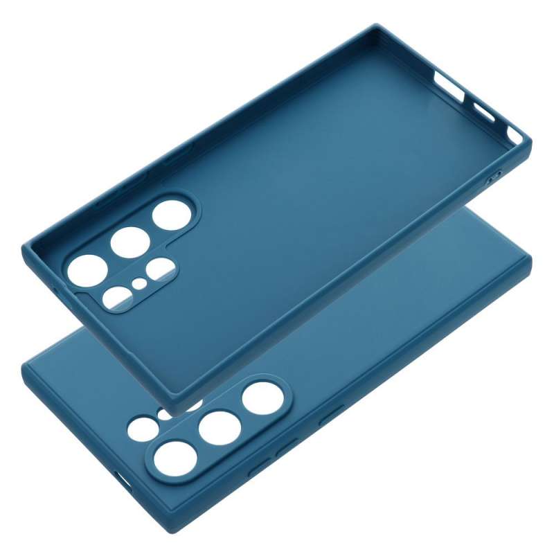 SPOTT-GR Matte Case - Θήκη Σιλικόνης Ματ για Samsung Galaxy S24 Ultra - Μπλε