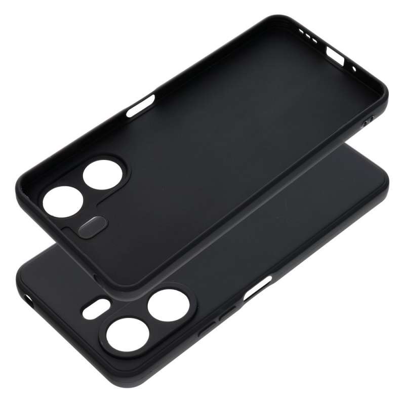 SPOTT-GR Matte Case - Θήκη Σιλικόνης Ματ για Xiaomi Redmi 13C / Poco C65 - Μαύρη