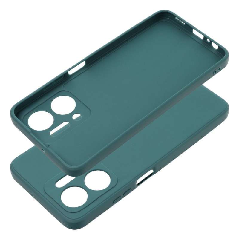 SPOTT-GR Matte Case - Θήκη Σιλικόνης Ματ για Honor X7a - Πράσινη