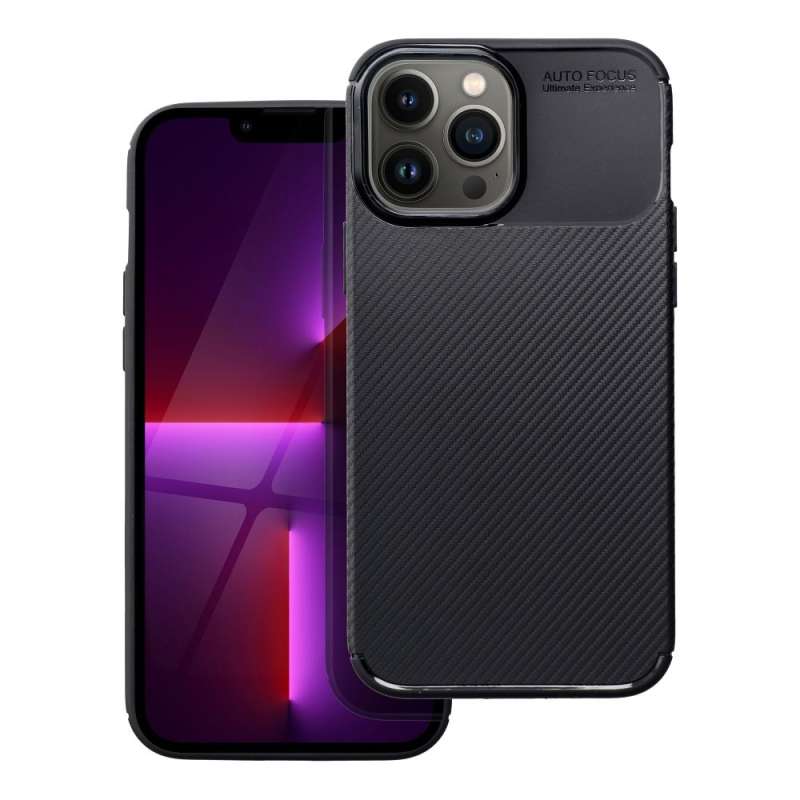 SPOTT-GR Carbon Premium - Θήκη για Apple iPhone 13 Pro Max - Μαύρη