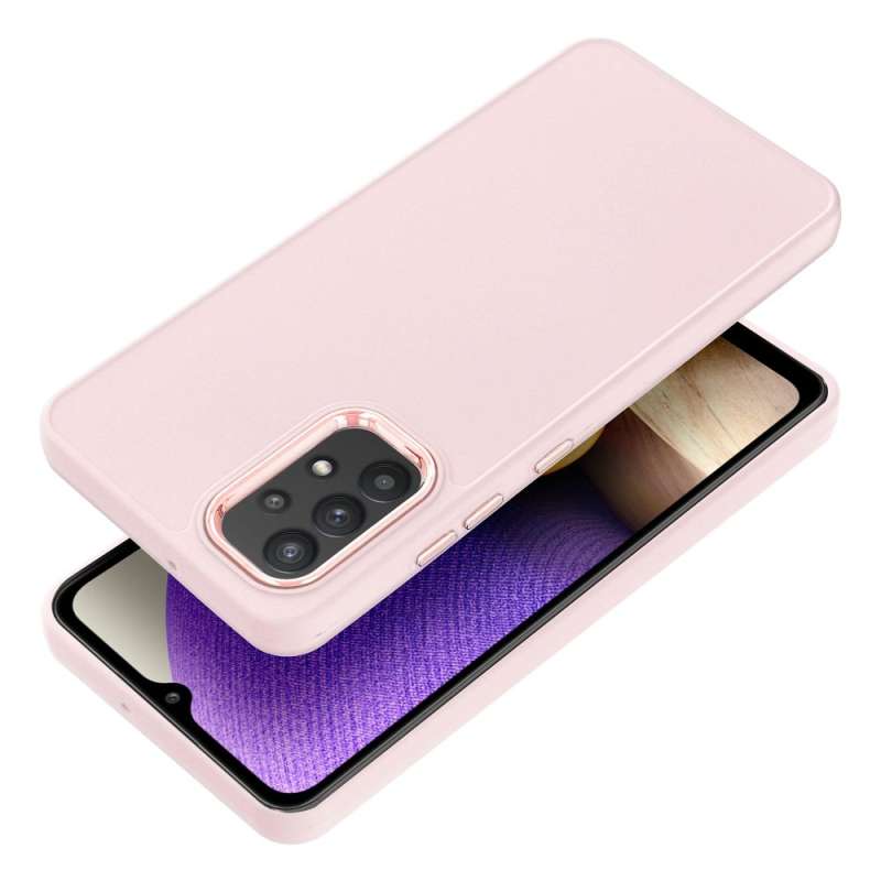 SPOTT-GR Frame Case - Θήκη Σιλικόνης για Samsung Galaxy A32 4G - Ροζ