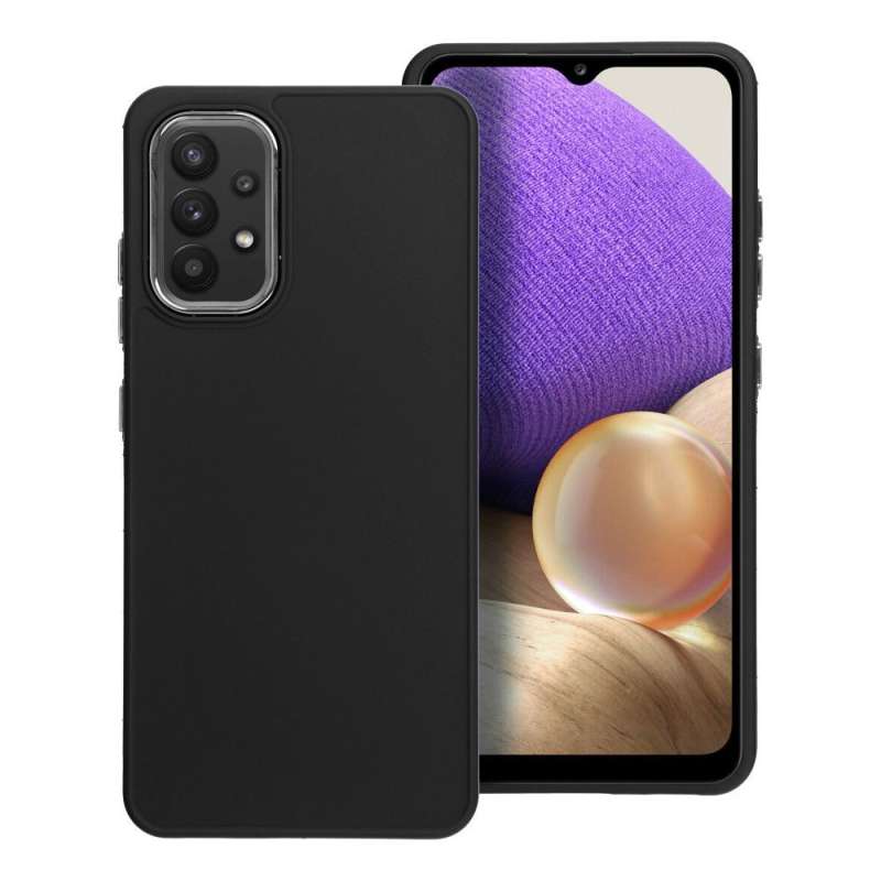 SPOTT-GR Frame Case - Θήκη Σιλικόνης για Samsung Galaxy A32 4G  - Μαύρη