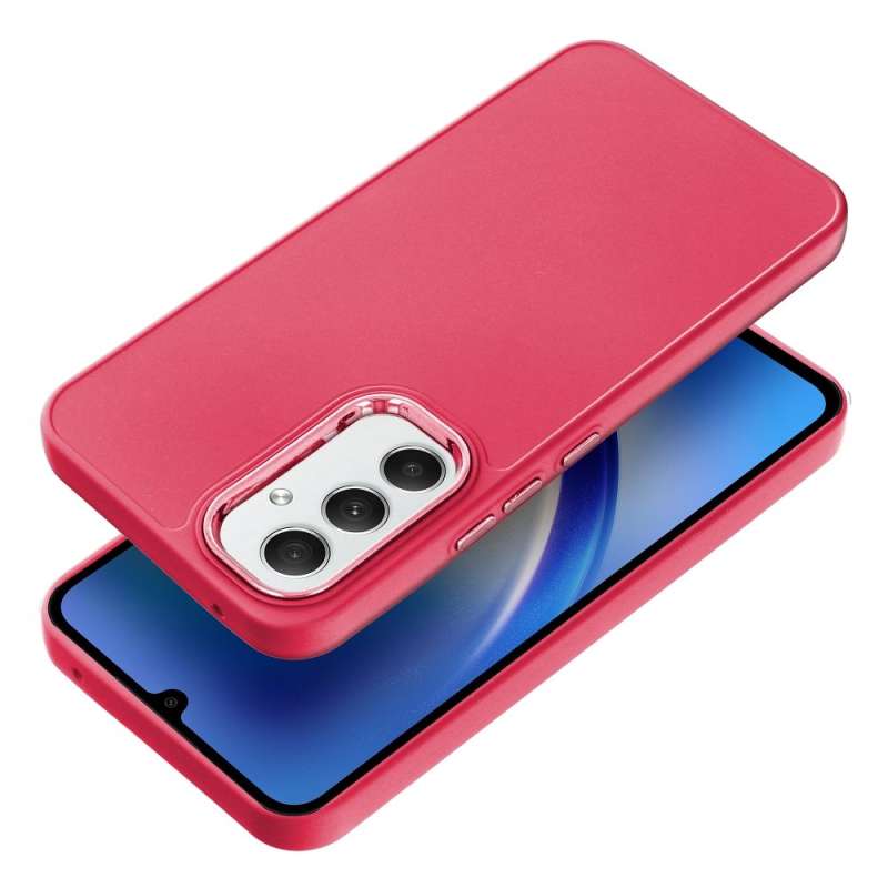 SPOTT-GR Frame Case - Θήκη Σιλικόνης για Samsung Galaxy A54 5G - Βυσσινί