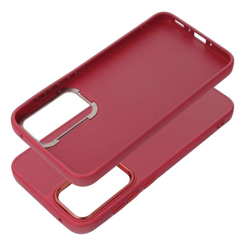 SPOTT-GR Frame Case - Θήκη Σιλικόνης για Samsung Galaxy A35 5G - Βυσσινί