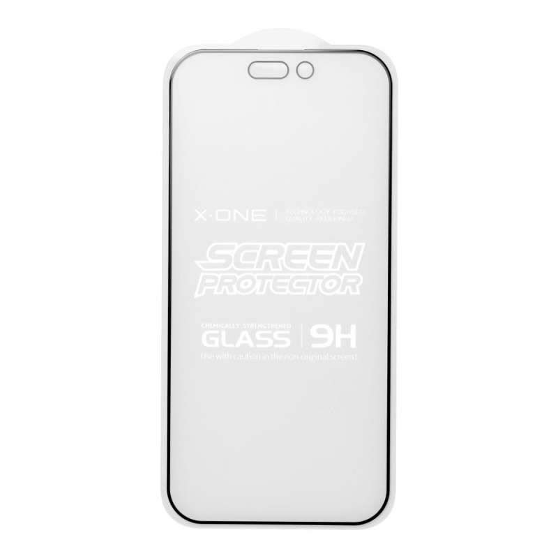 SPOTT-GR X-ONE Full Cover Extra Strong - Τζαμάκι Οθόνης με Ματ Υφή για Apple iPhone 15 Pro