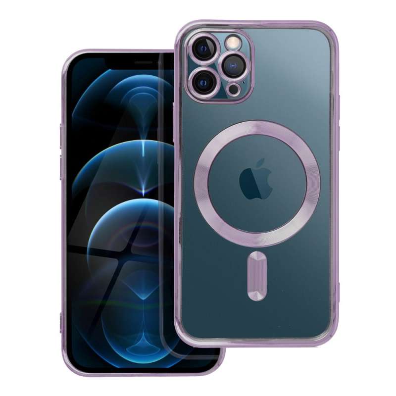 SPOTT-GR Electro Mag Cover - Θήκη Σιλικόνης με Υποστήριξη MagSafe για Apple iPhone 11 Pro - Μωβ