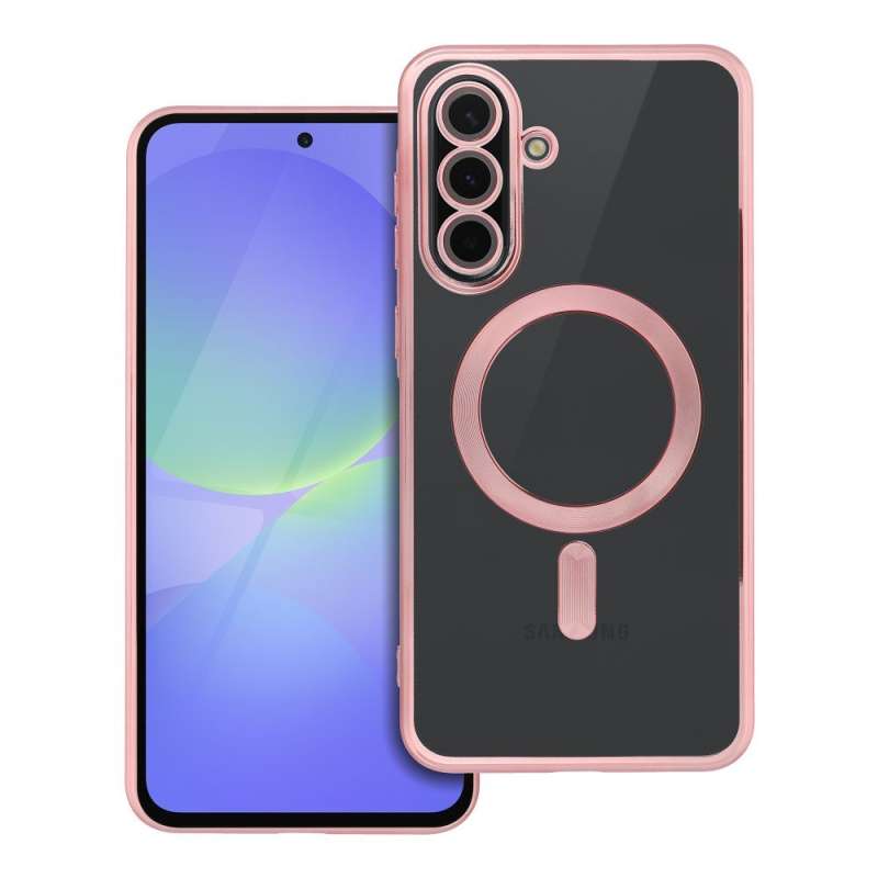 SPOTT-GR Electro Mag Cover - Θήκη Σιλικόνης με Υποστήριξη MagSafe για Samsung Galaxy A36 5G - Ροζ