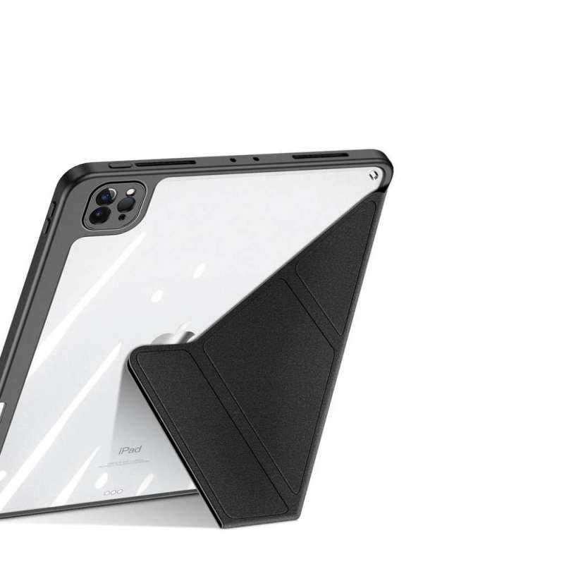 SPOTT-GR Dux Ducis Magi - Θήκη με Υποδοχή Στυλό για Apple iPad Pro 11 (2018 / 2020 / 2021 / 2022) σε Μαύρο Χρώμα