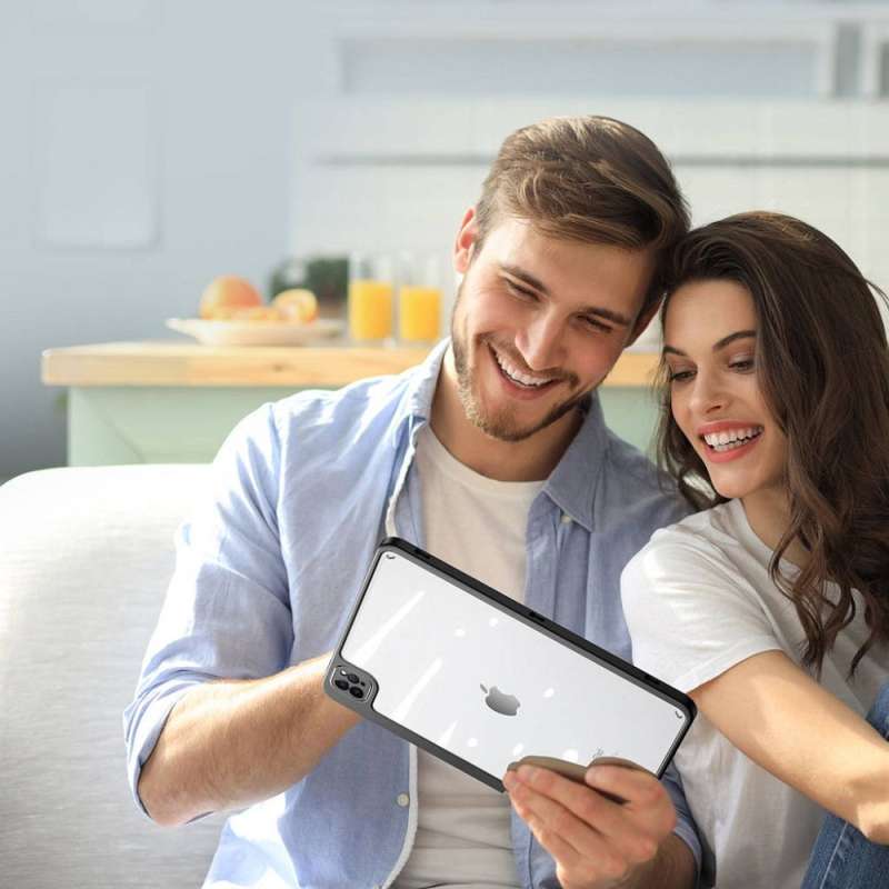 SPOTT-GR Dux Ducis Magi - Θήκη με Υποδοχή Στυλό για Apple iPad Pro 11 (2018 / 2020 / 2021 / 2022) σε Μαύρο Χρώμα