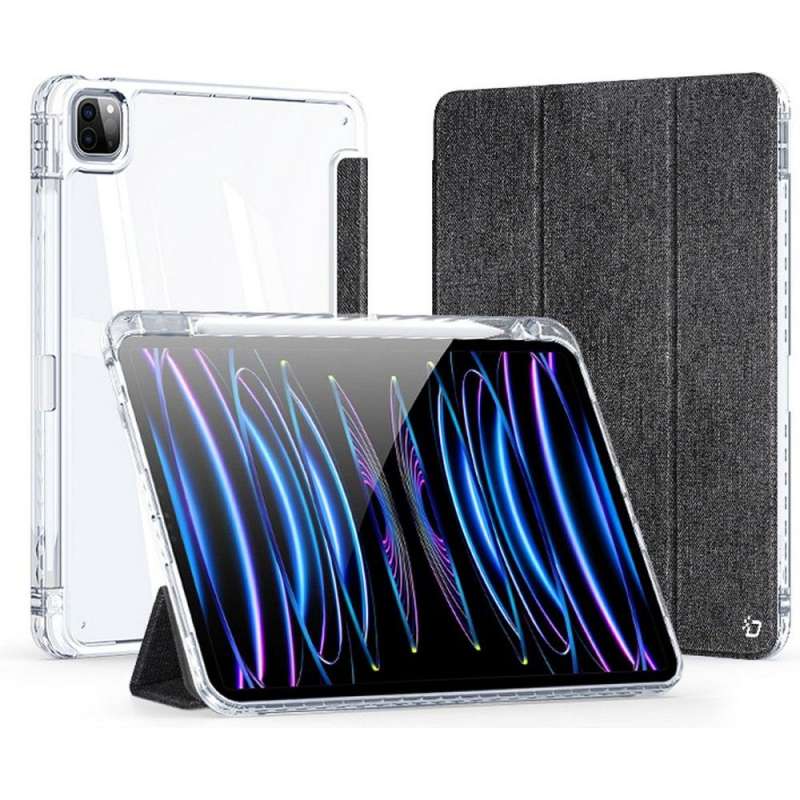 SPOTT-GR Dux Ducis Unid - Θήκη με Υποδοχή Στυλό για Apple iPad Pro 11 (2024) σε Μαύρο Χρώμα