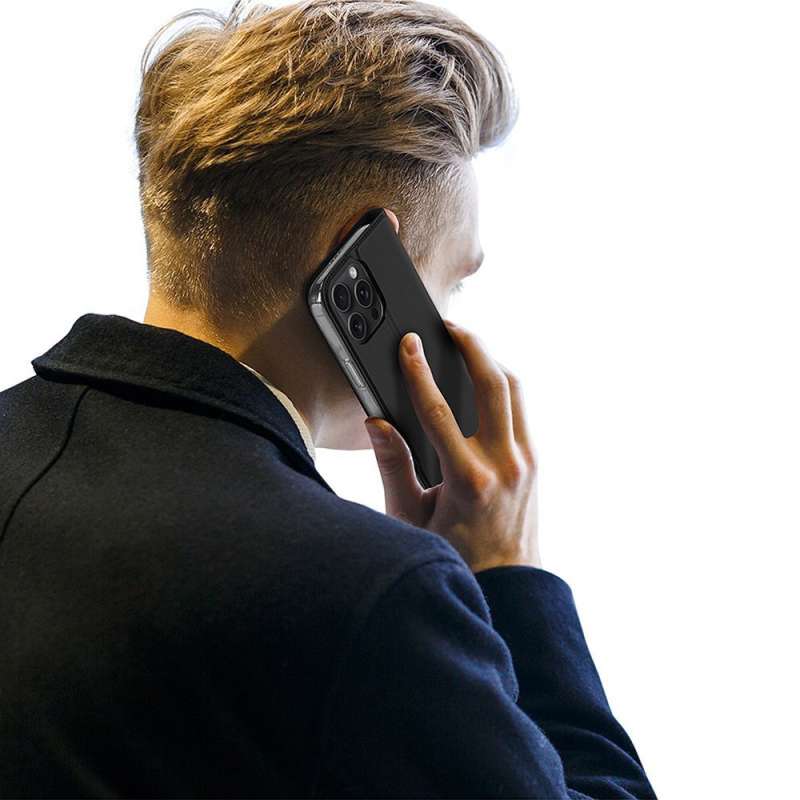 SPOTT-GR Dux Ducis Skin Pro - Θήκη Πορτοφόλι για Apple iPhone 16 Pro σε Μαύρο Χρώμα