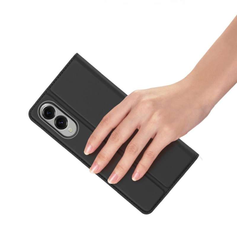 SPOTT-GR Dux Ducis Skin Pro - Θήκη Πορτοφόλι για Samsung Galaxy S25 Edge - Μαύρη