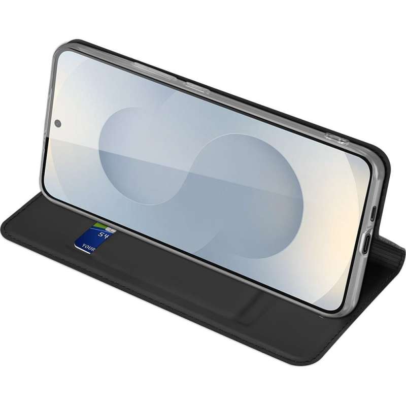 SPOTT-GR Dux Ducis Skin Pro - Θήκη Πορτοφόλι για Samsung Galaxy S25 Edge - Μαύρη