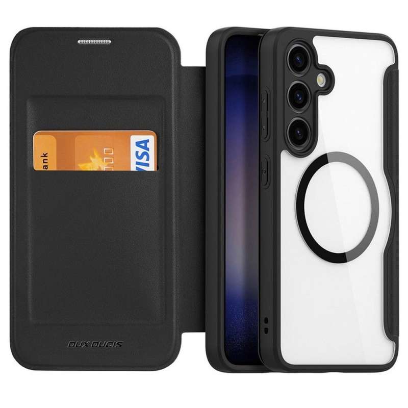 SPOTT-GR Dux Ducis Skin X Pro - Θήκη με Υποστήριξη MagSafe για Samsung Galaxy S24 Plus σε Μαύρο Χρώμα