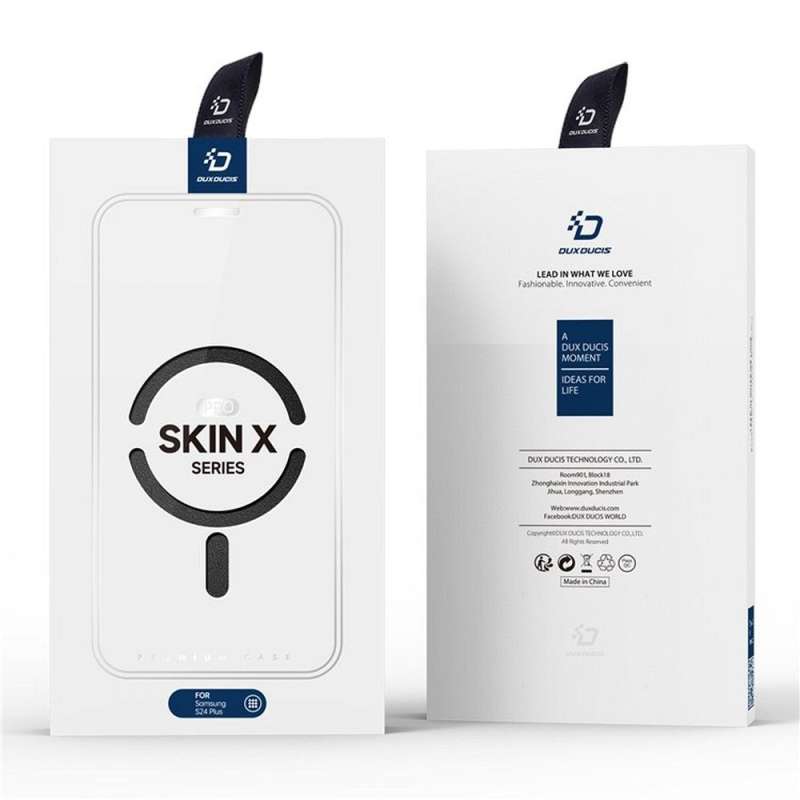 SPOTT-GR Dux Ducis Skin X Pro - Θήκη με Υποστήριξη MagSafe για Samsung Galaxy S24 Plus σε Μαύρο Χρώμα
