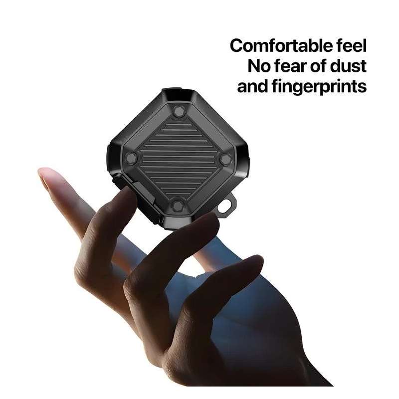 SPOTT-GR Dux Ducis SECG - Προστατευτική Θήκη για Samsung Galaxy Buds Live / Buds Pro / Buds2 / Buds2 Pro - Μαύρη