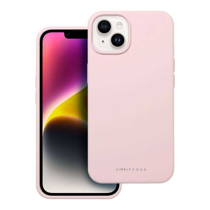 SPOTT-GR ROAR Cloud Skin - Θήκη Σιλικόνης για Apple iPhone 14 - Ροζ