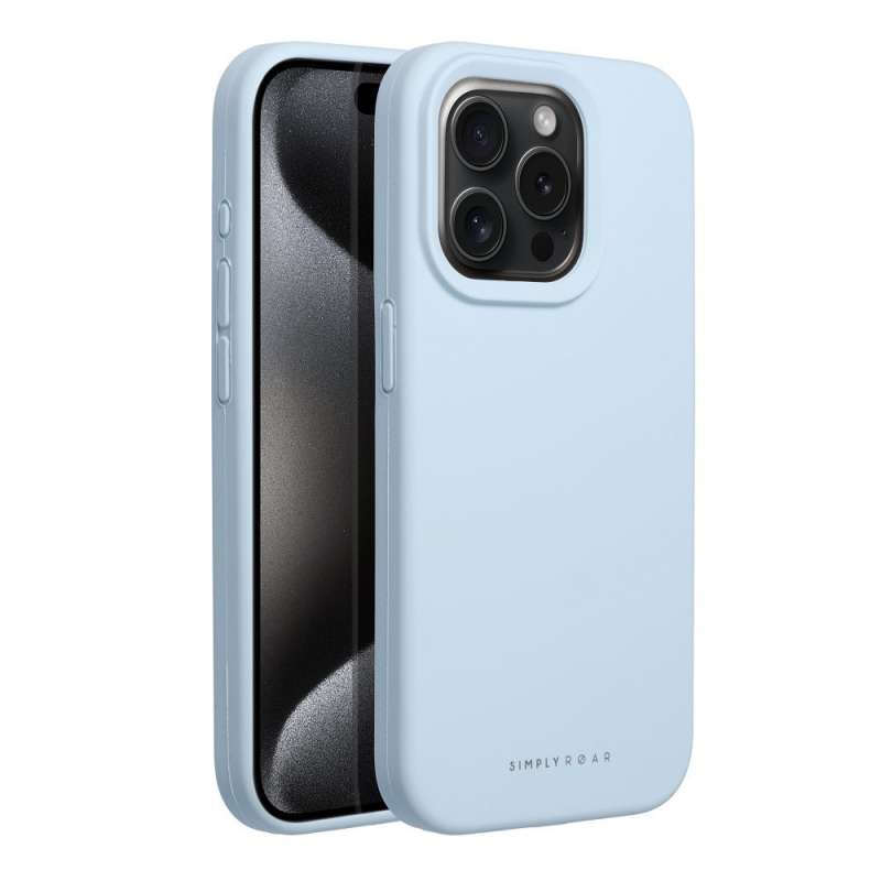 SPOTT-GR ROAR Cloud Skin - Θήκη Σιλικόνης για Apple iPhone 15 Pro - Μπλε
