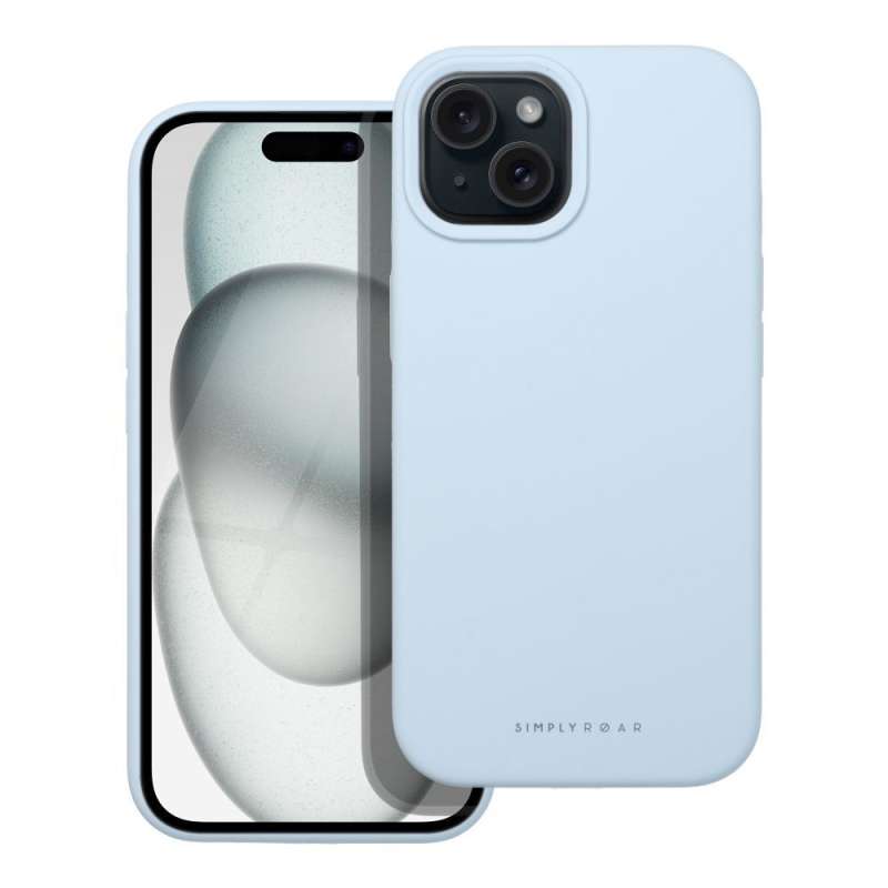 SPOTT-GR ROAR Cloud Skin - Θήκη Σιλικόνης για Apple iPhone 15 - Μπλε