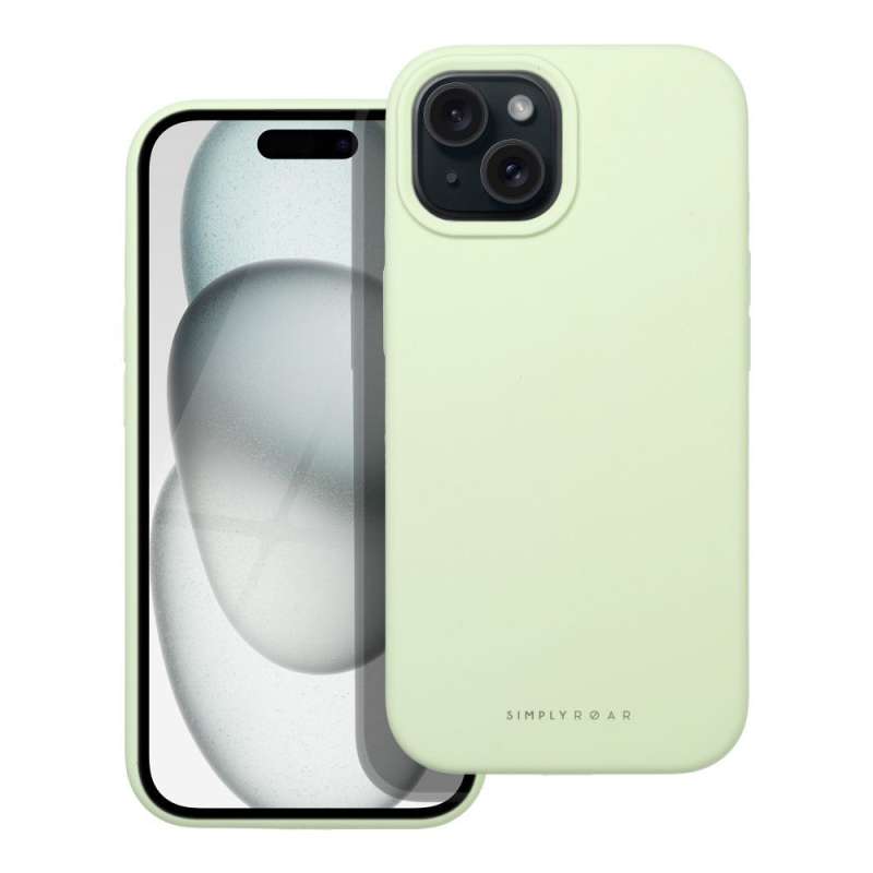 SPOTT-GR ROAR Cloud Skin - Θήκη Σιλικόνης για Apple iPhone 15 - Πράσινη