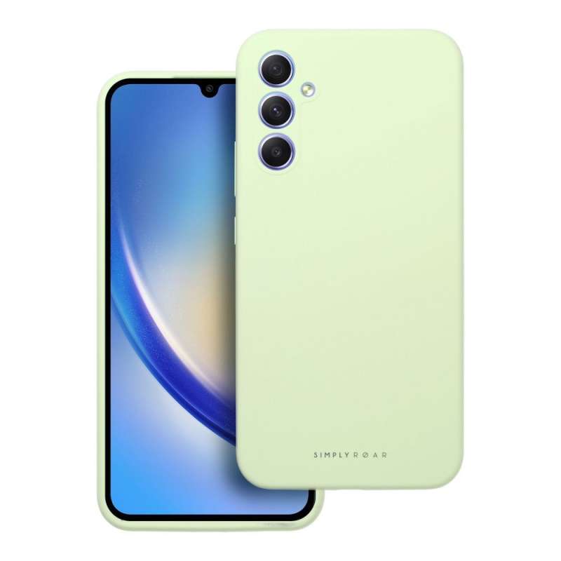 SPOTT-GR ROAR Cloud Skin - Θήκη Σιλικόνης για Samsung Galaxy A34 5G 5G - Πράσινη
