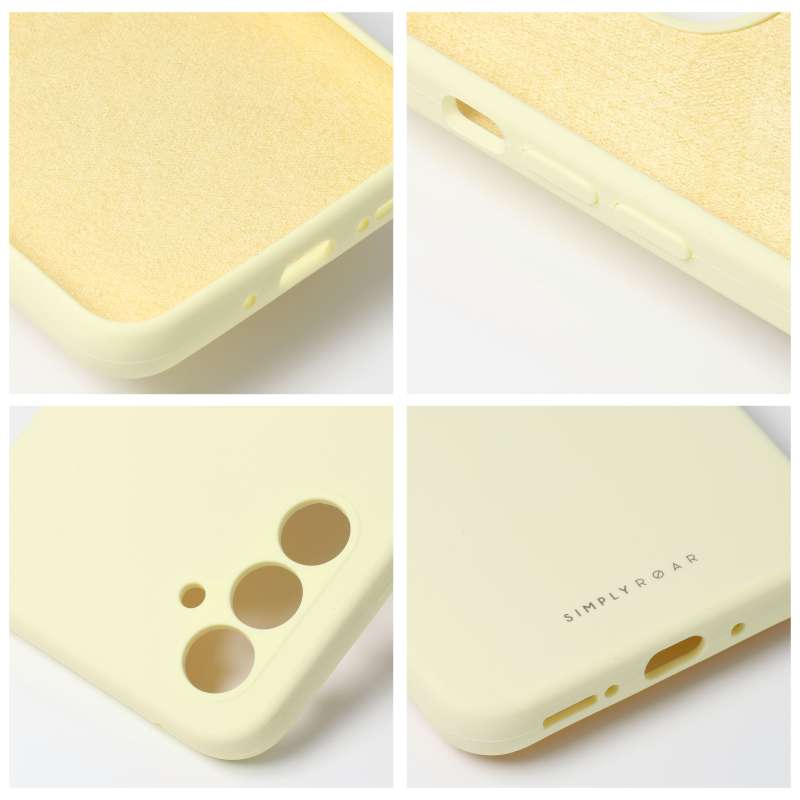 SPOTT-GR ROAR Cloud Skin - Θήκη Σιλικόνης για Samsung Galaxy A54 5G - Κίτρινη